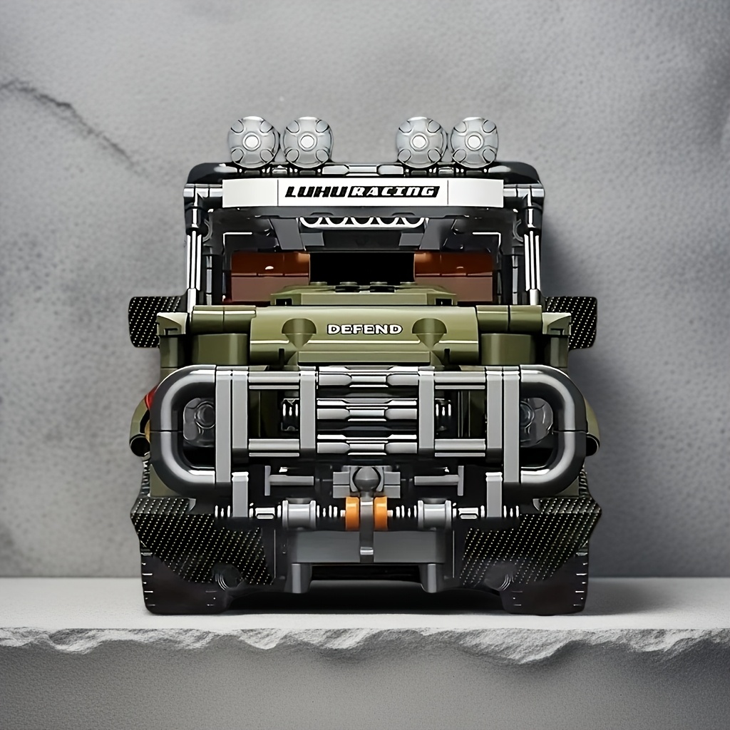 2026 Domineering Green Off-Road Vehicle Model Toy